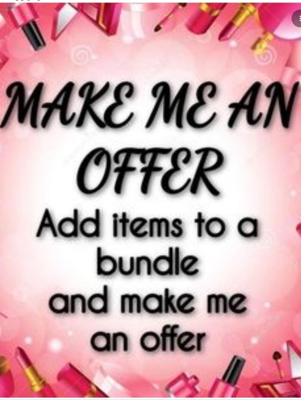 👍Like the item!! 🧑🏾‍💻👩🏻‍💻👨‍💻Make an offer or you can wait on my offer.